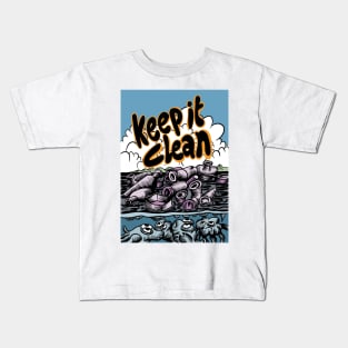 Save the seas Kids T-Shirt